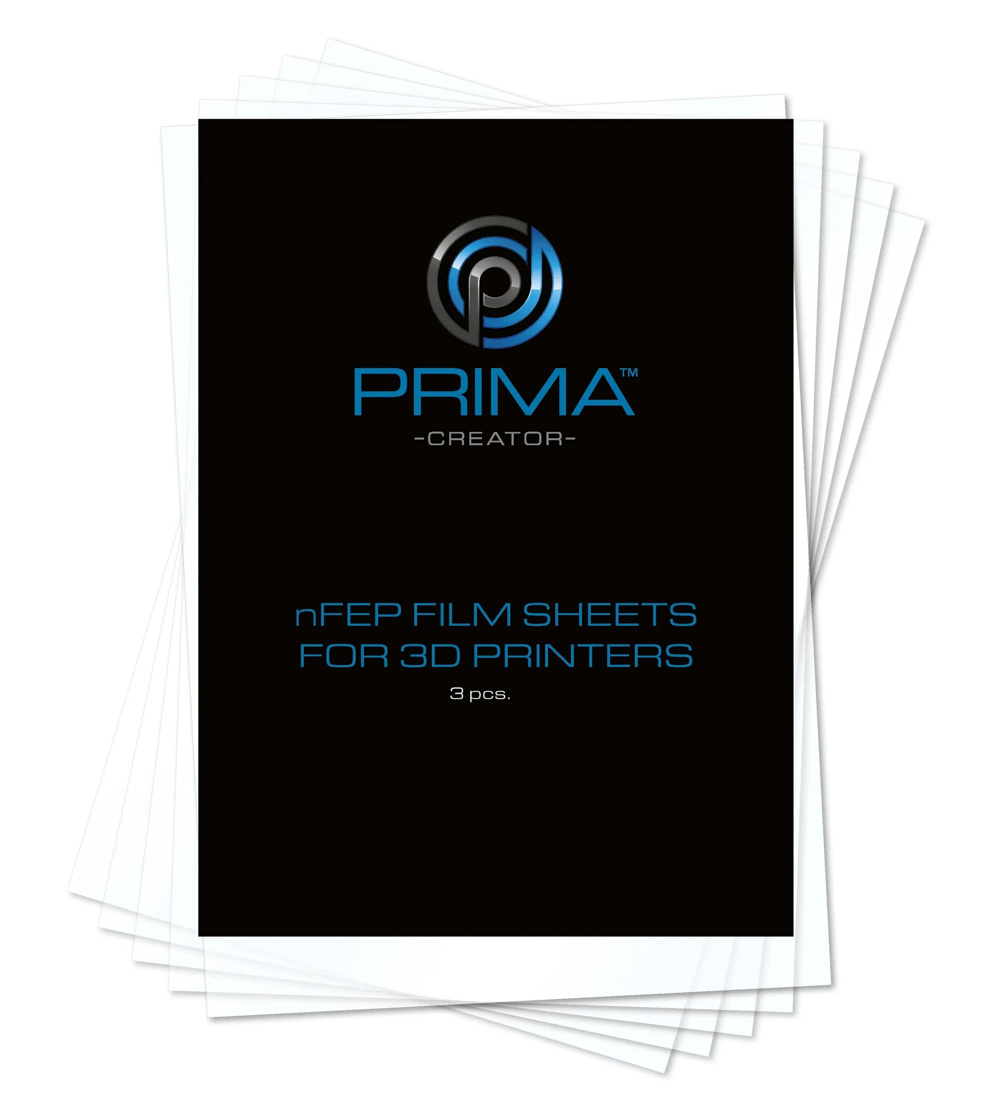 PRIMACREATOR NFEP FILM SHEETS FOR 3D PRINTERS - 140 X 200 MM - 3-PACK - 3Digital | Droni e Stampanti 3D