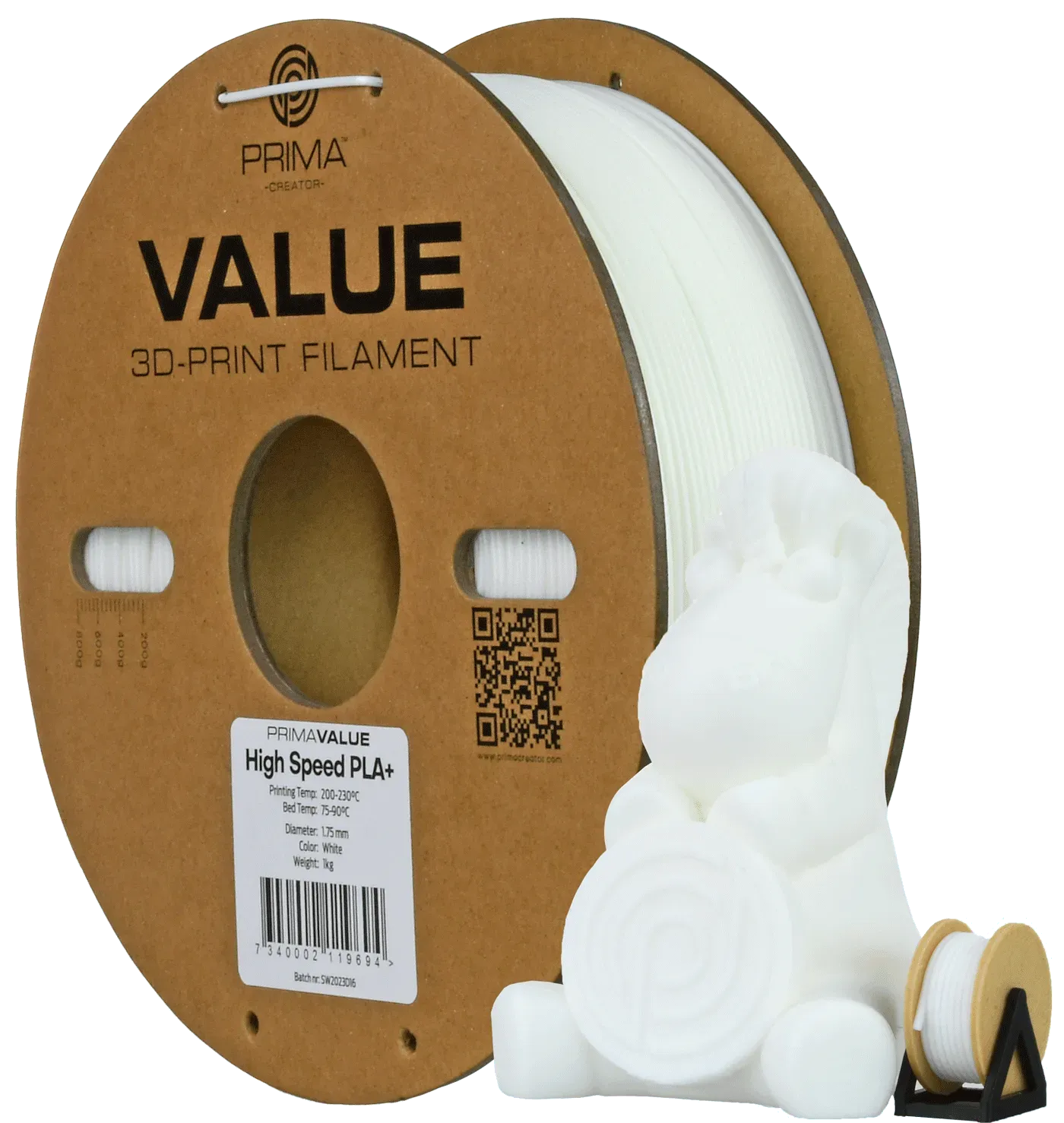 PRIMAVALUE PLA+ HIGH SPEED 1.75mm/1KG - 3Digital | Droni e Stampanti 3D