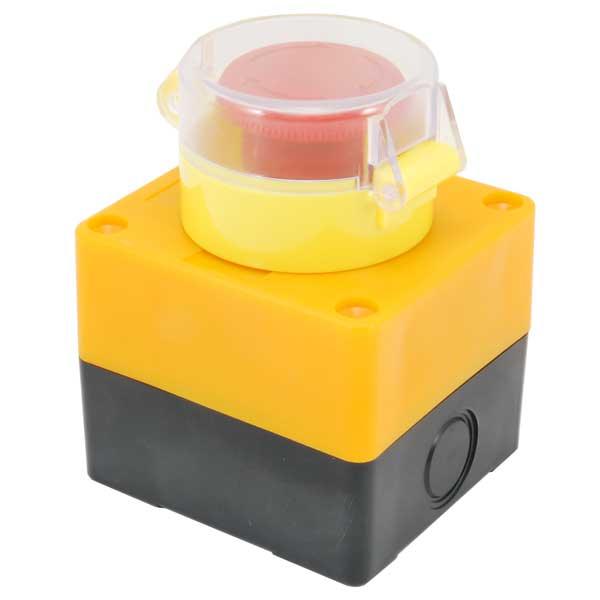 Pulsante di emergenza con contenitore - 3Digital | Droni e Stampanti 3D