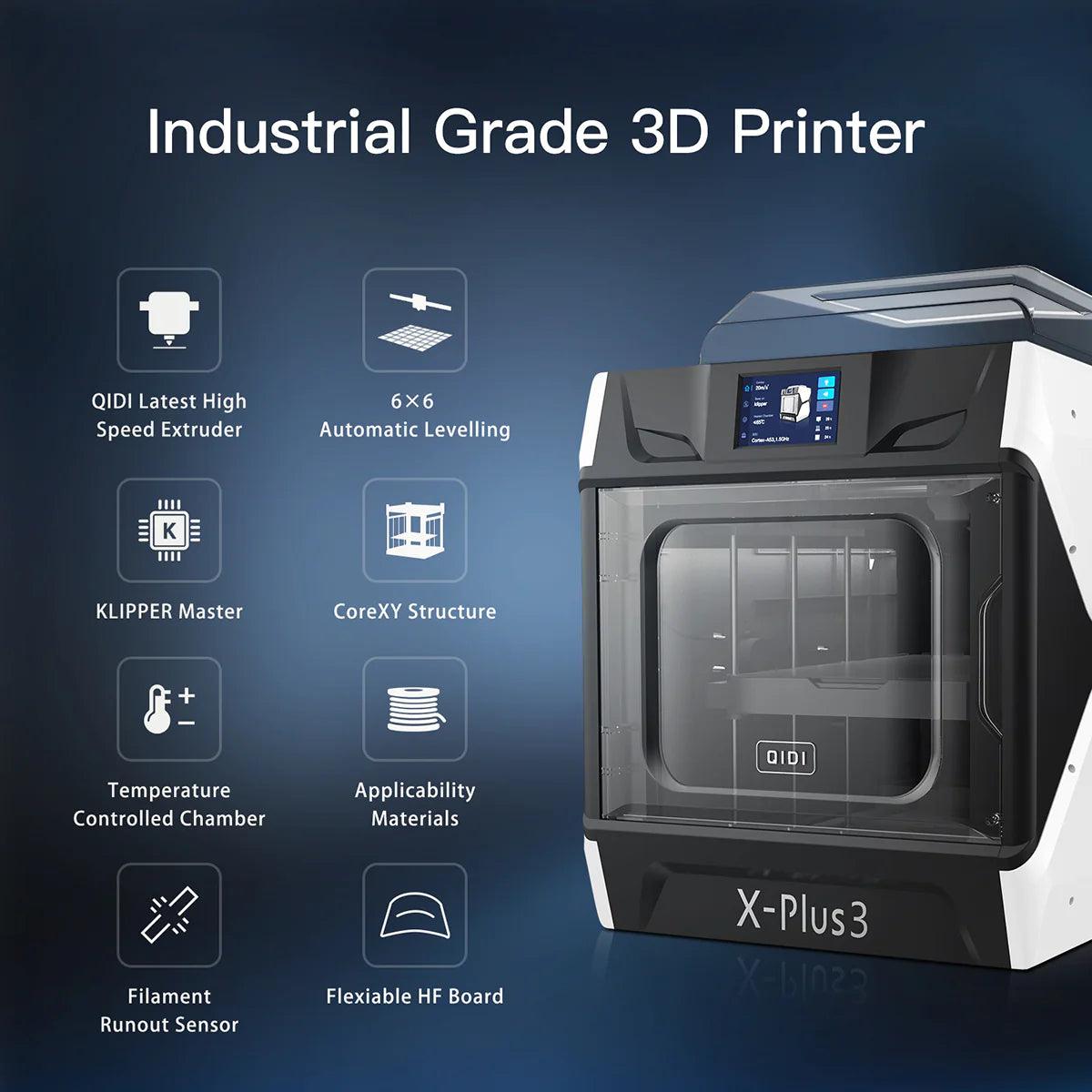 Qidi Tech X-Plus 3 - 3Digital | Droni e Stampanti 3D