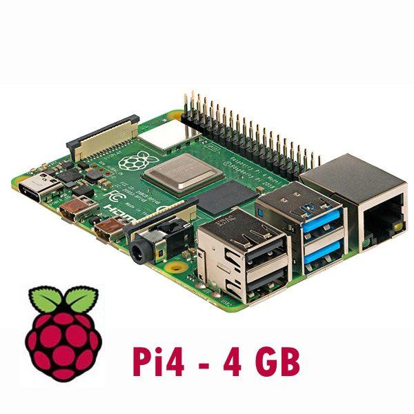 Raspberry Pi 4 Tipo B con 4GB di memoria - 3Digital | Droni e Stampanti 3D