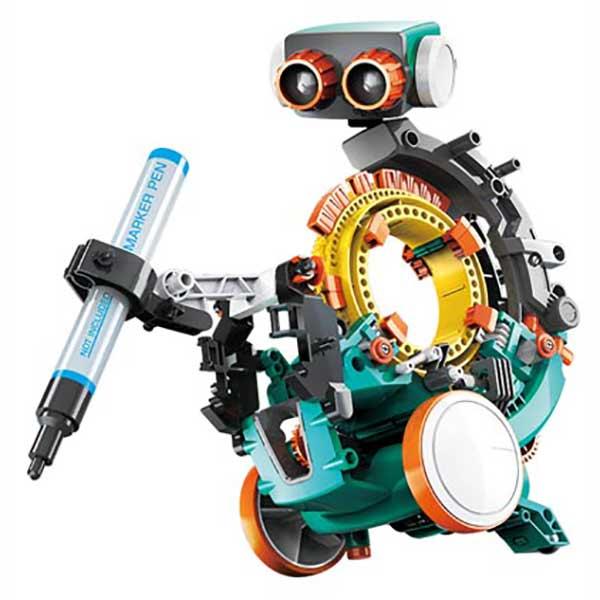 Robot con codifica meccanica in scatola di montaggio – 5 in 1 - 3Digital | Droni e Stampanti 3D