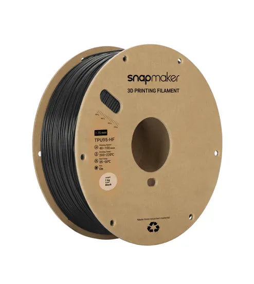 SNAPMAKER HIGH FLOW TPU95 BLACK 1KG - 3Digital | Droni e Stampanti 3D