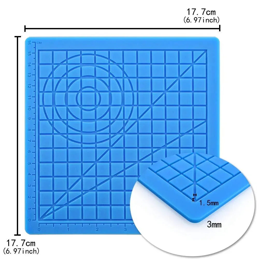 TAPPETINO DA DISEGNO IN SILICONE PER PENNA 3D - 170 X 170 MM - 3Digital | Droni e Stampanti 3D