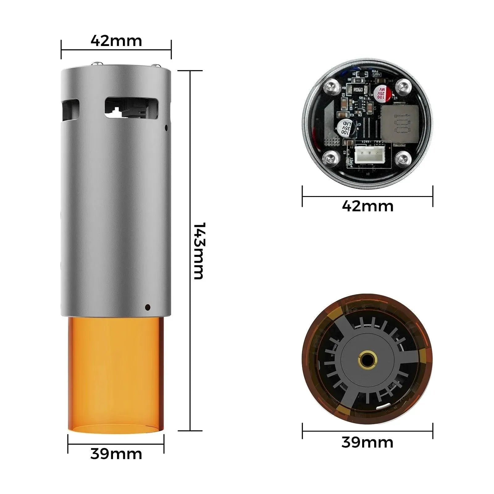 TWOTREES 5.5W CIRCULAR LASER MODULE PER TTC3018 - 3Digital | Droni e Stampanti 3D