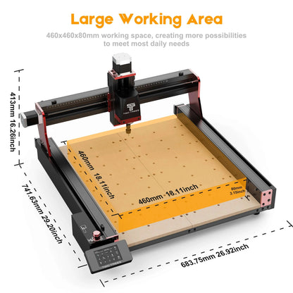 TWOTREES TTC450 PRO CNC - 3Digital | Droni e Stampanti 3D