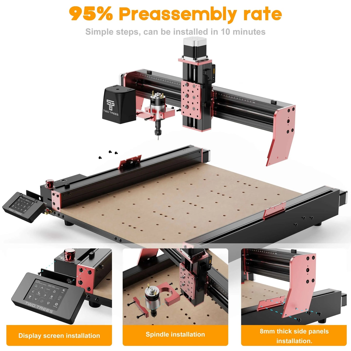 TWOTREES TTC450 PRO CNC - 3Digital | Droni e Stampanti 3D