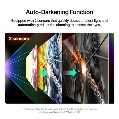 XTOOL Casco per saldatura laser auto-oscurante