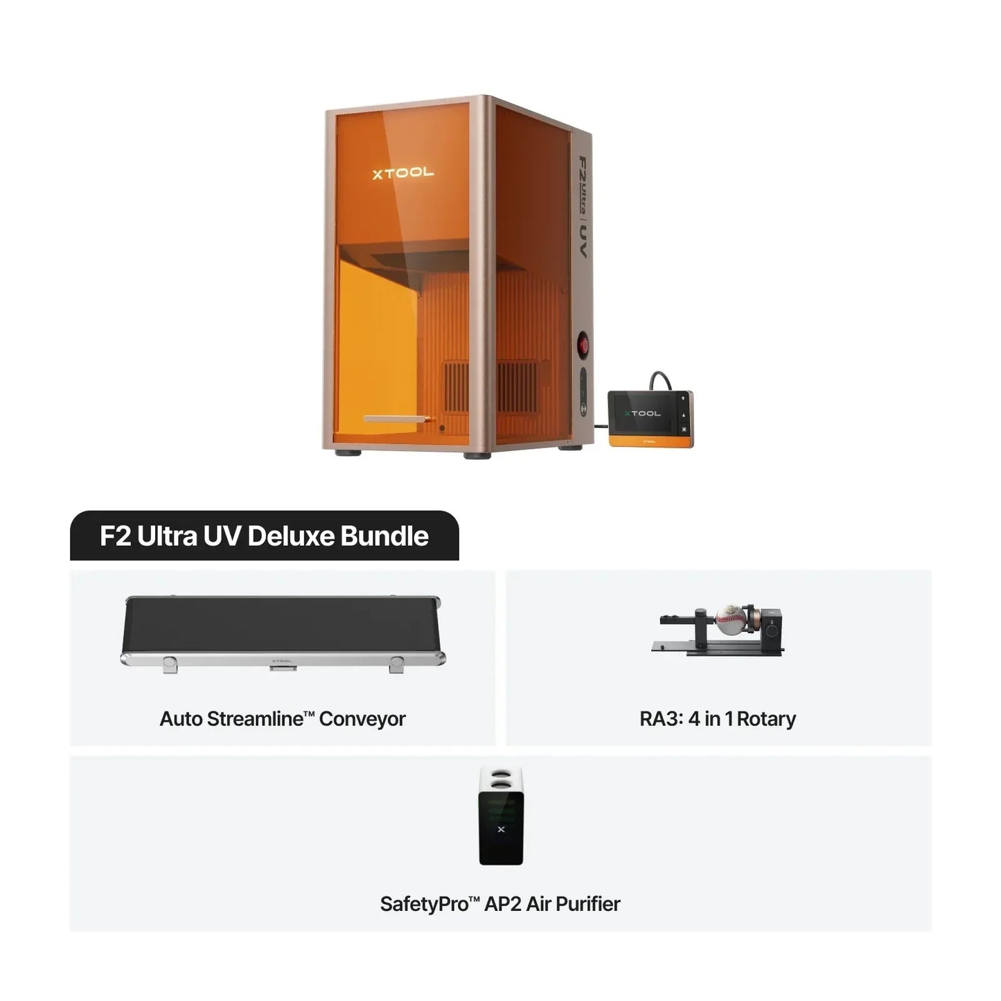 XTOOL F2 Ultra UV Laser Engraver 