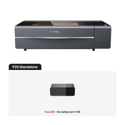 xTool P2S 55W - CO2 Desktop Laser Cutter (Class 4)