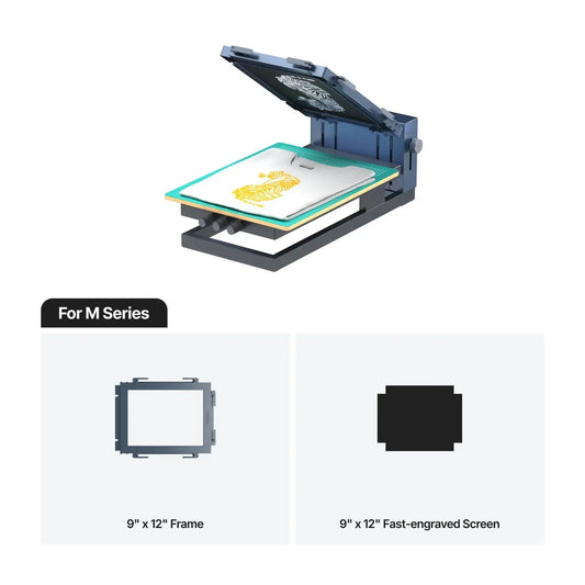 Stampante serigrafica xTool con telaio piccolo per serie M