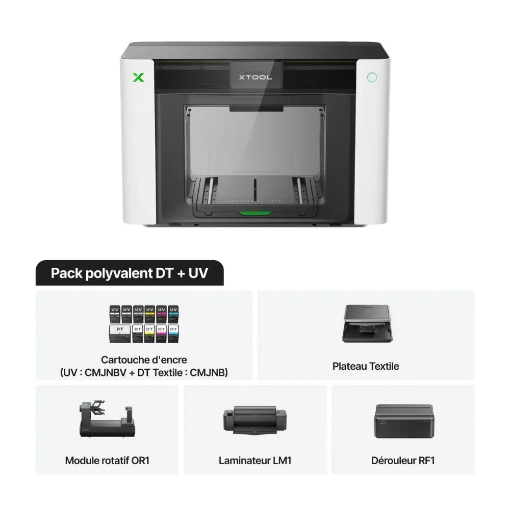 xTool - Stampante Omni O1 - Stampante UV 4 in 1