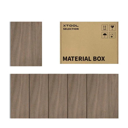 XTOOL 3 MM WALNUT PLYWOOD (6-PACK) - 3Digital | Droni e Stampanti 3D