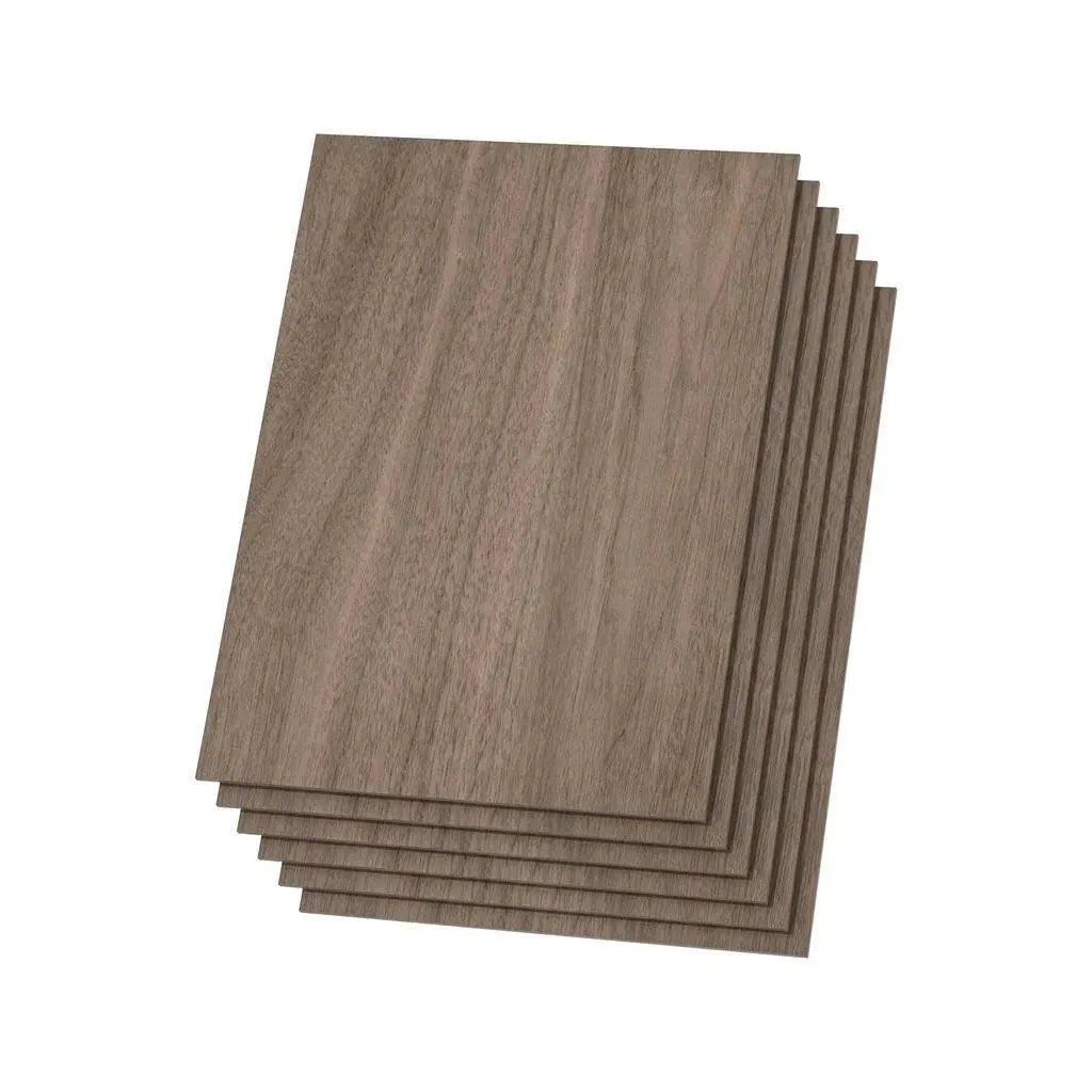 XTOOL 3 MM WALNUT PLYWOOD (6-PACK) - 3Digital | Droni e Stampanti 3D