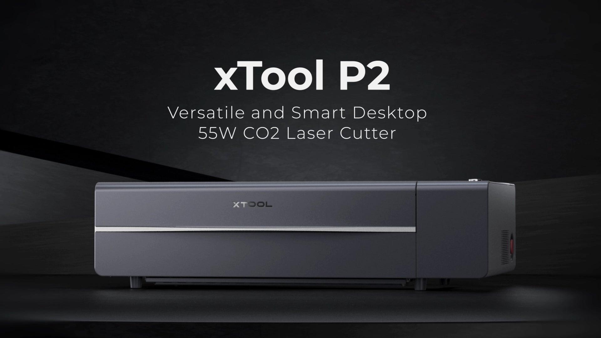 XTOOL P2 55W - TAGLIERINA LASER DA TAVOLO CO2 - 3Digital | Droni e Stampanti 3D