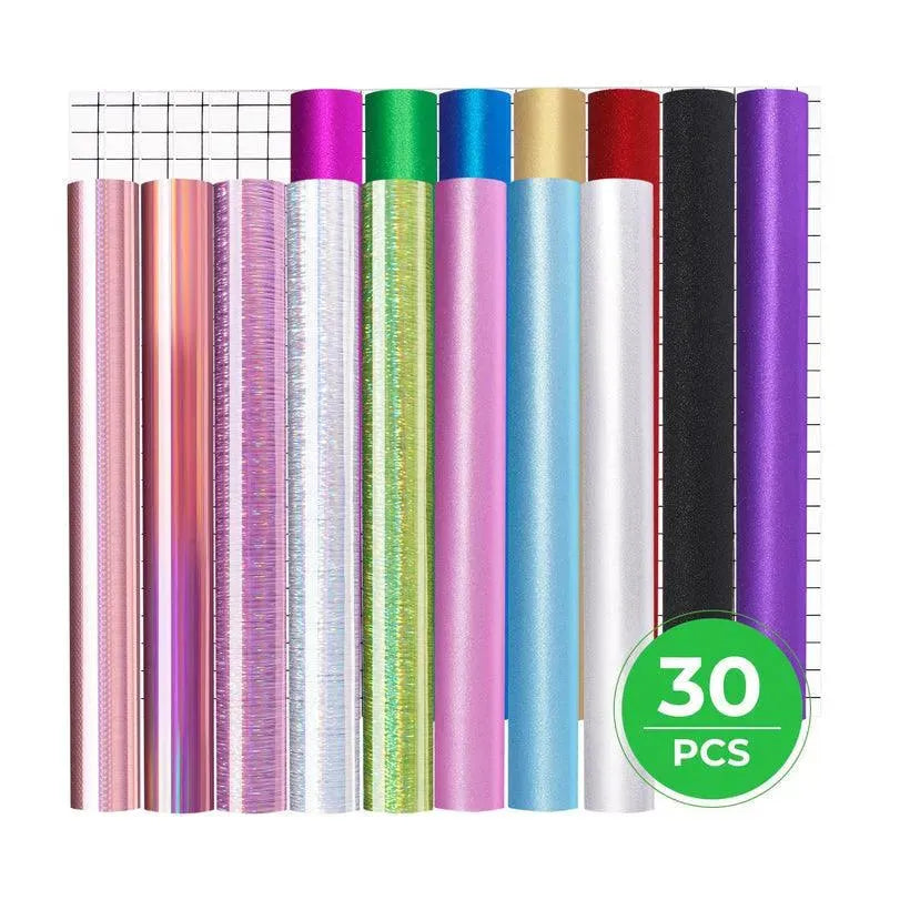 XTOOL SHIMMER SELF-ADHESIVE VINYL - 30-PACK - 3Digital | Droni e Stampanti 3D