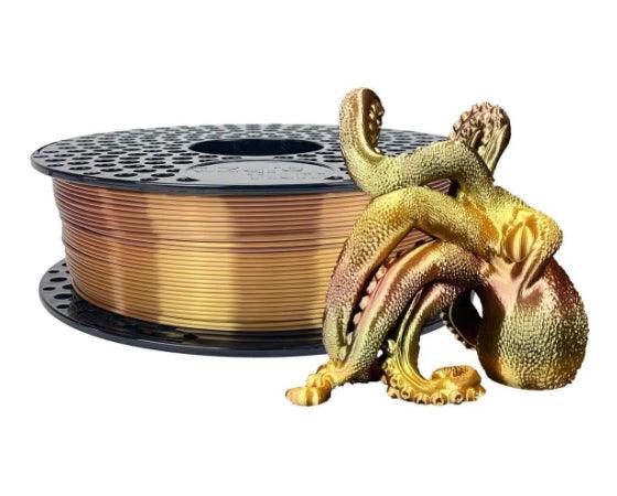 Filamento Silk Rainbow PLA 1Kg 1.75mm - AzureFilm - 3Digital | Droni e Stampanti 3D
